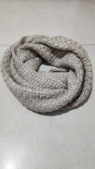 Теплый шарф - хомут
