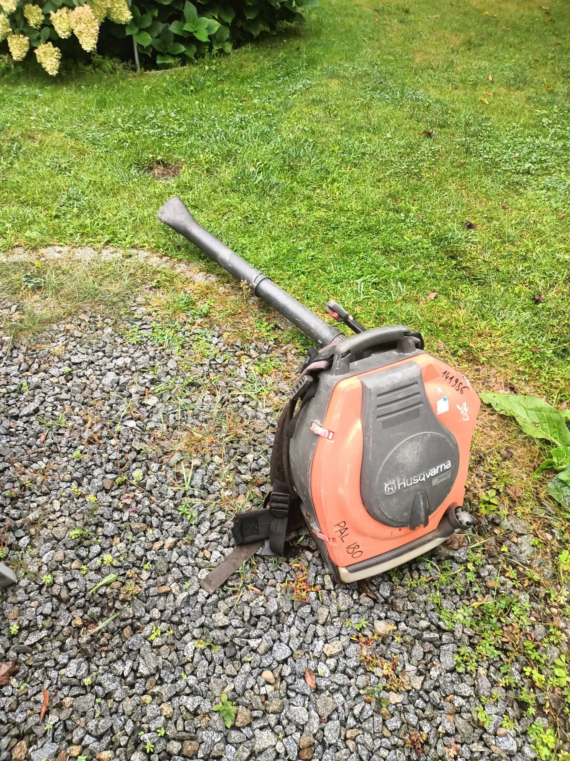 Dmuchawa Plecakowa Husqvarna 356 BT do liści śniegu itp jak Stihl