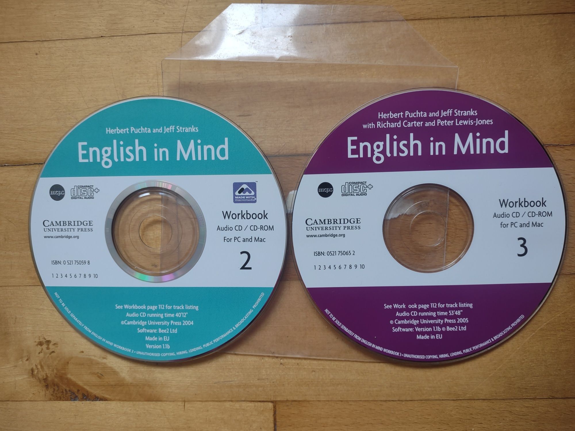 English in Mind 2,3 Audio CD/CD-ROM