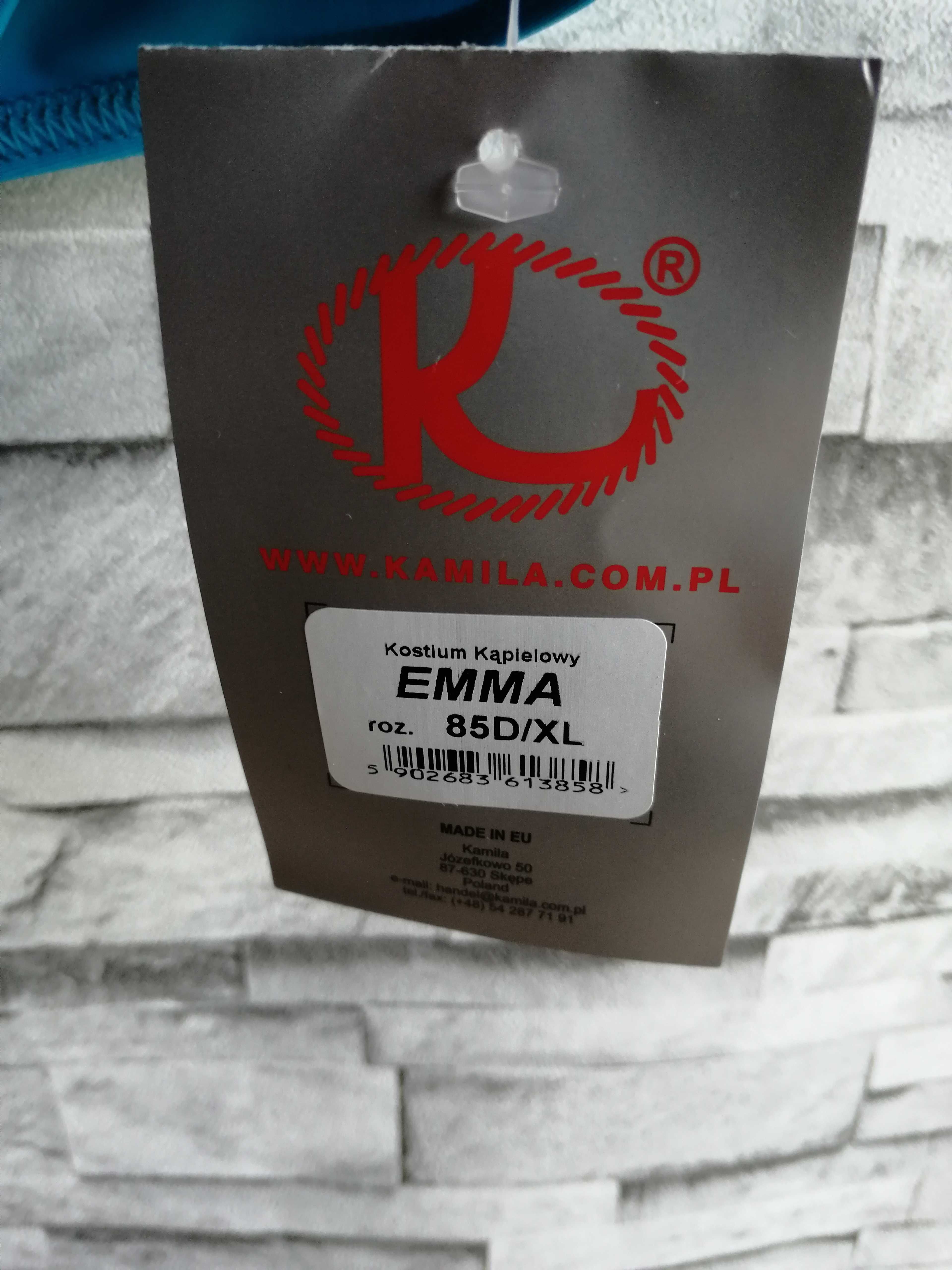 nowy, strój kąpielowy dwuczęściowy rozmiar 85D/XL wzór emma.
