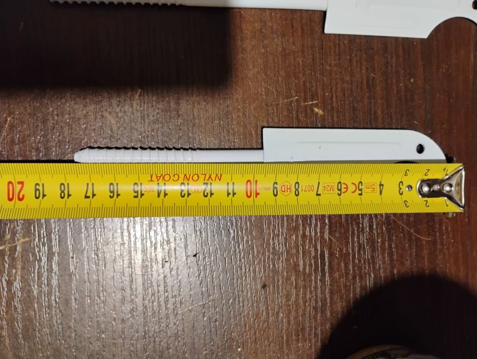 Wspornik hak uchwyt do grzejnika aluminium Kołek fi-12mm, dł 175/215mm