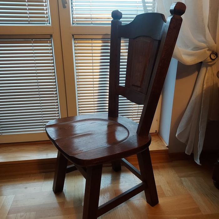 Krzesła 4 sztuki dębowe