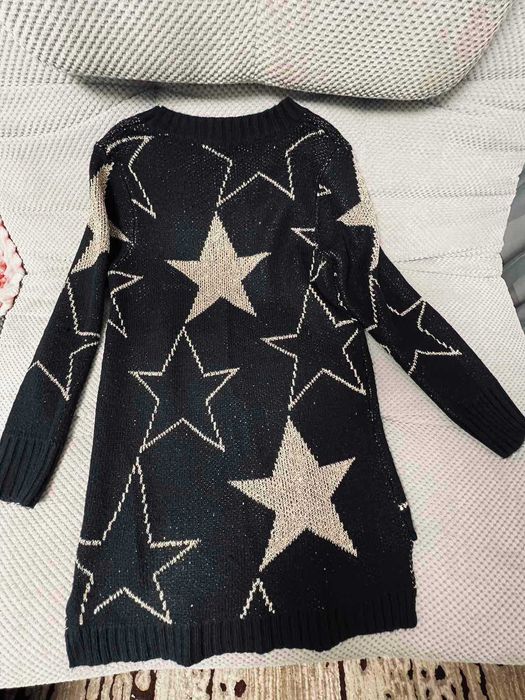 Туніка зимова в зірковий принт