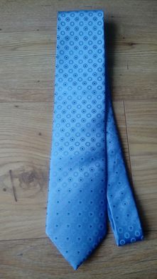 Krawat Venzo niebieski