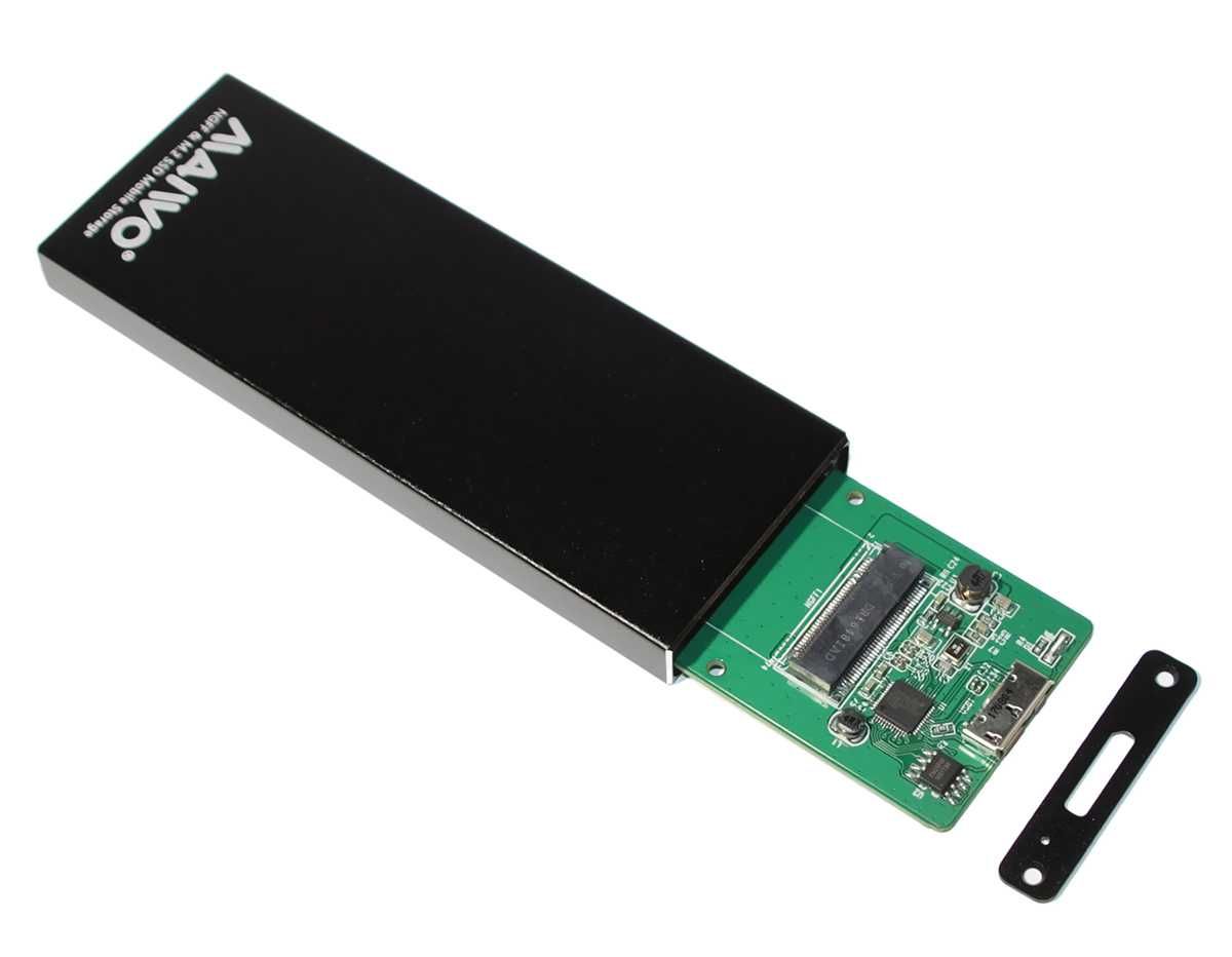 Новый карман Maiwo для M.2 SSD (NGFF) SATA - USB 3.0 (K16N black)