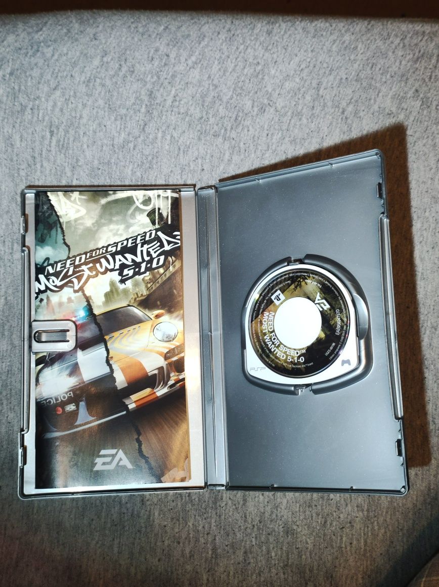 Need for speed MostWanted 5-1-0 PSP