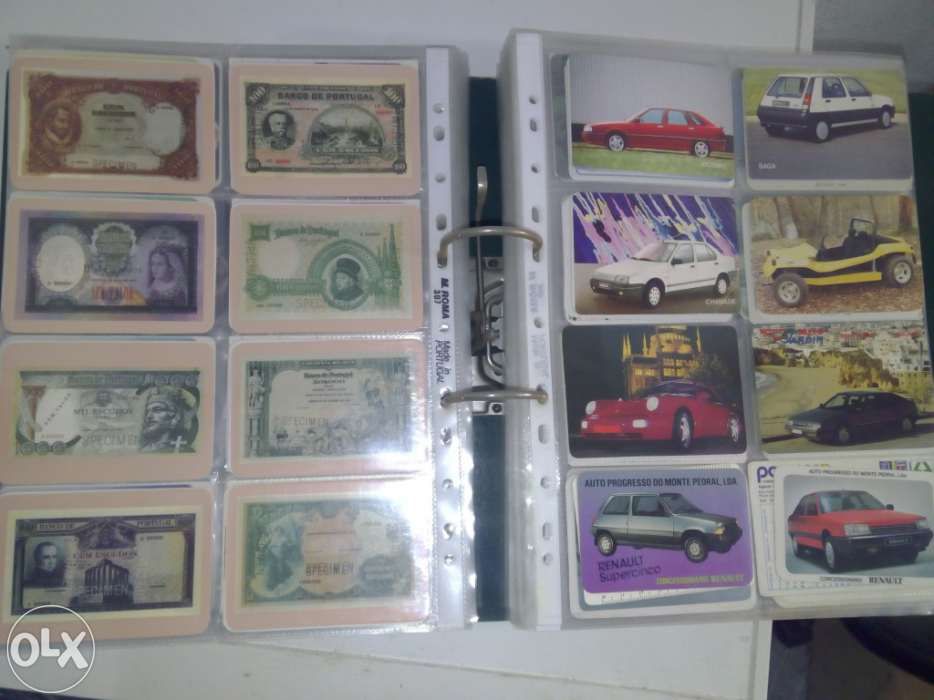 Calendarios pequenos coleçao