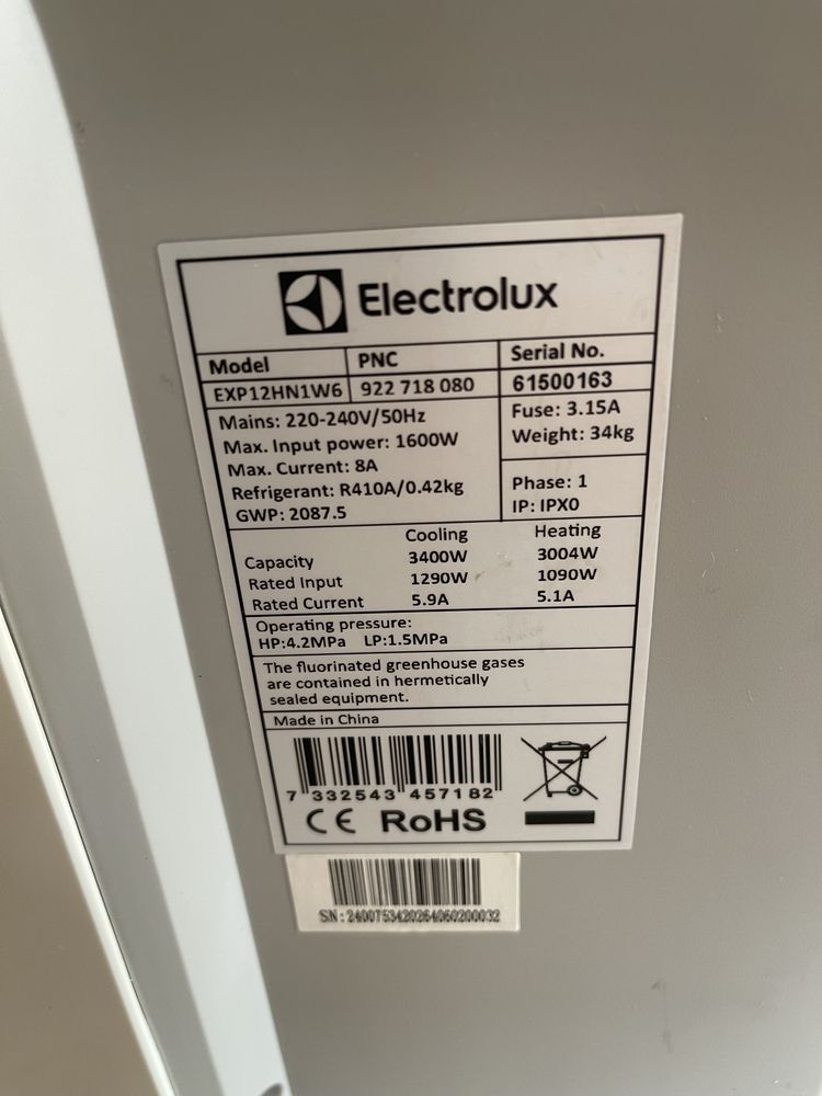 Klimatyzator przenośny Electrolux (+ oczyszczacz i inne funkcje)