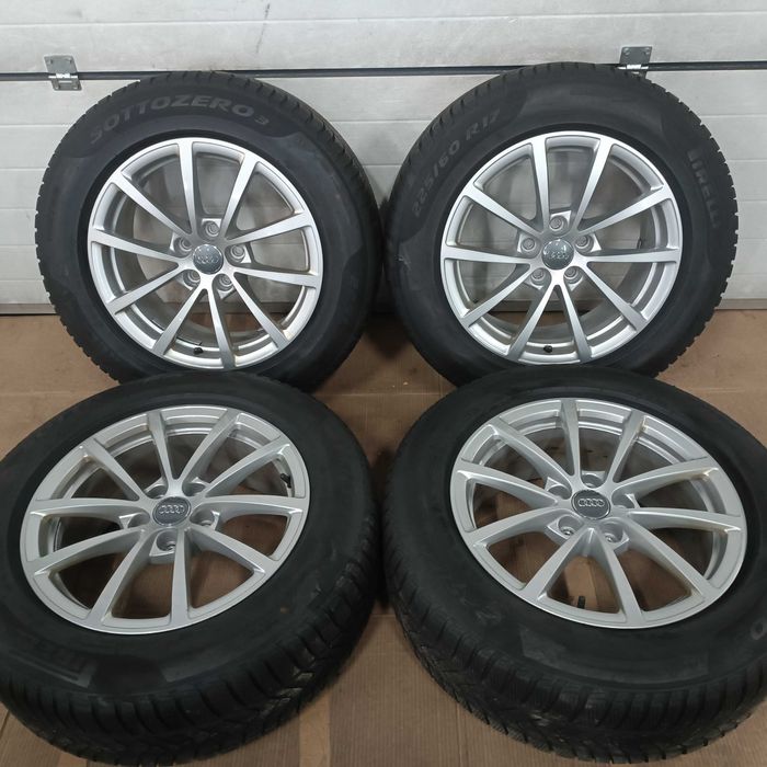 Koła Zimowe Felgi 17" 5x112 Audi A4 A5 A6 Q3 Q5 A7 225/60/R17
