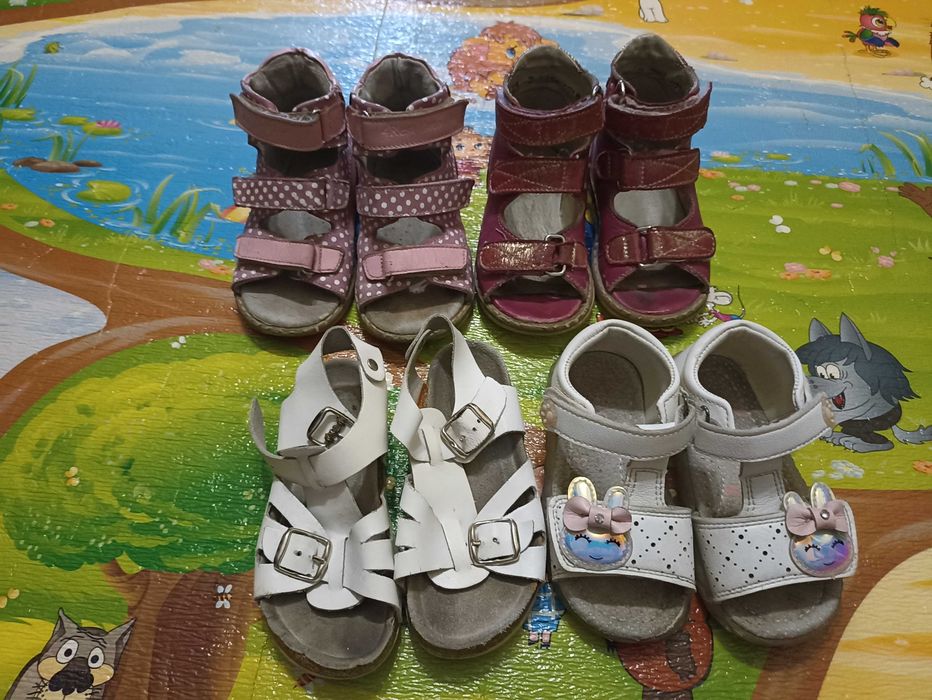 Босоніжки ортопедичні та звичайні 15см