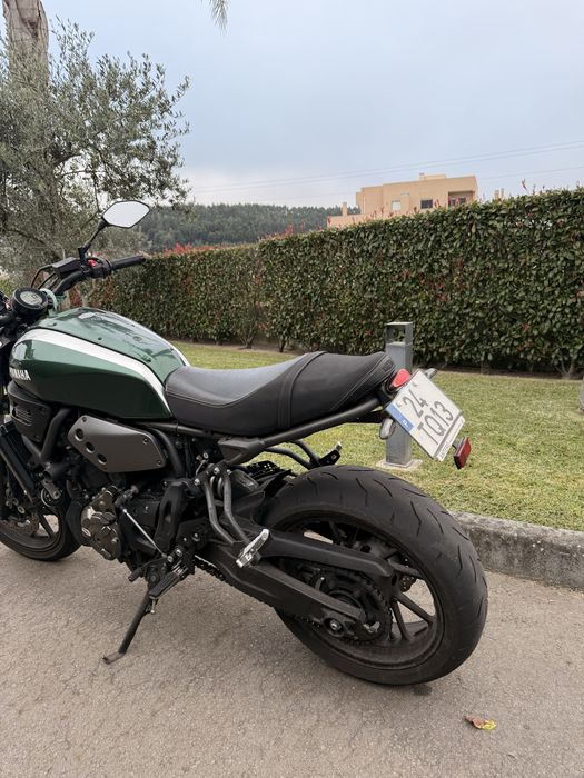 Yamaha XSR 700 Green