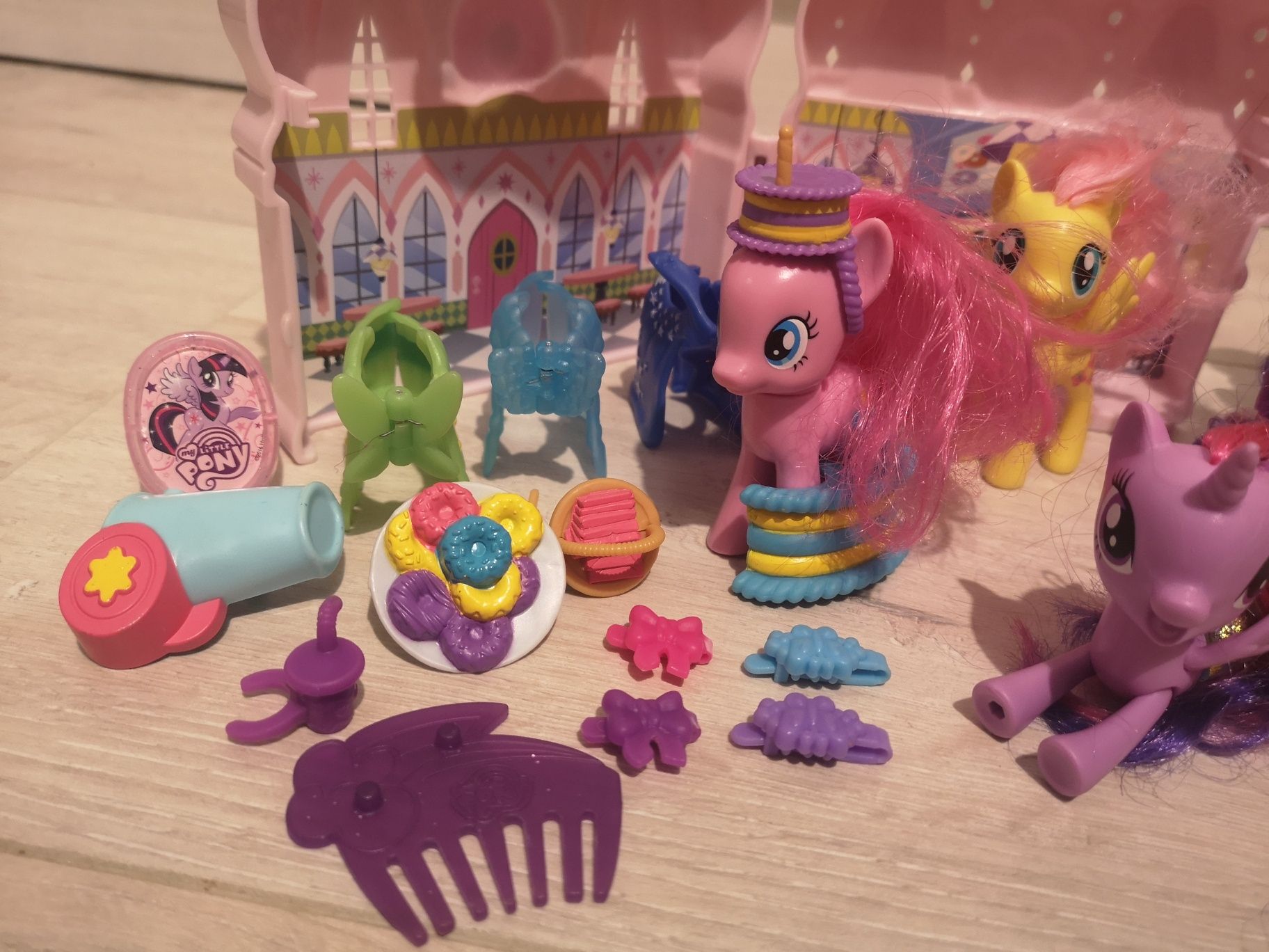 My Little Pony duży zestaw + gratisy
