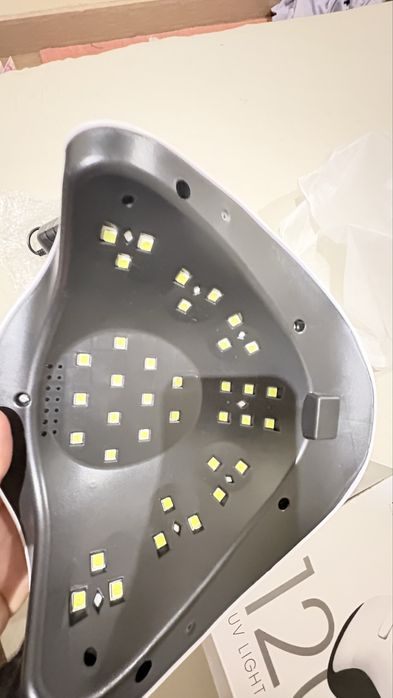 Catalisador De Unhas Led/Uv 2 Em 1  PES E MAOS