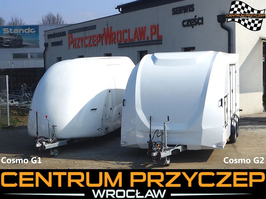 CAR TRANSPORTER / LAWETA / COSMO G1 / G2 / DMC: 2700-3500 kg  Car Transporter / Nowe / Uchylne / Rampa / Elektryczna Wciągarka