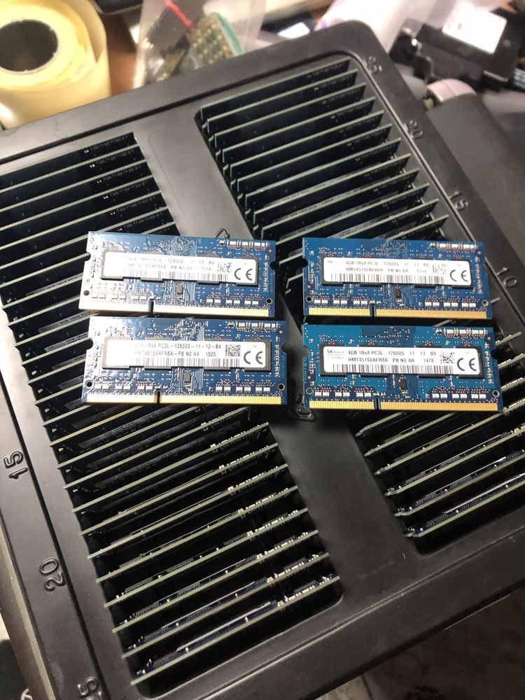 Оперативная память DDR3 L 4GB  1600Mhz SoDimm для ноутбука (100+ штук)