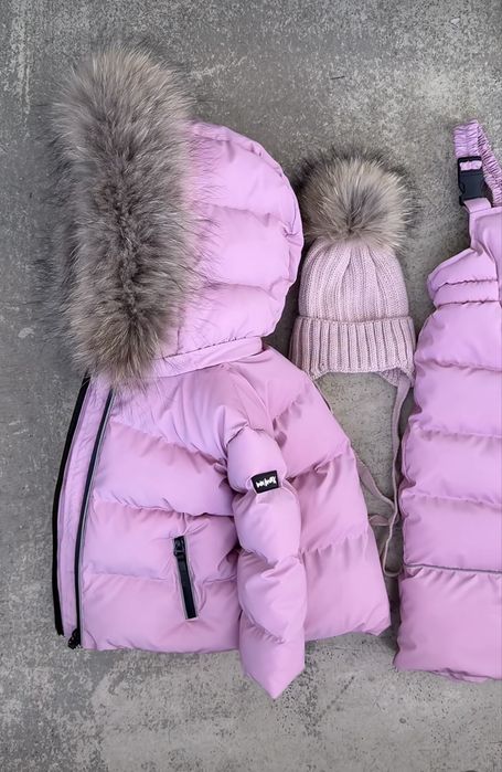 Зимовий комбінезон для дівчинки