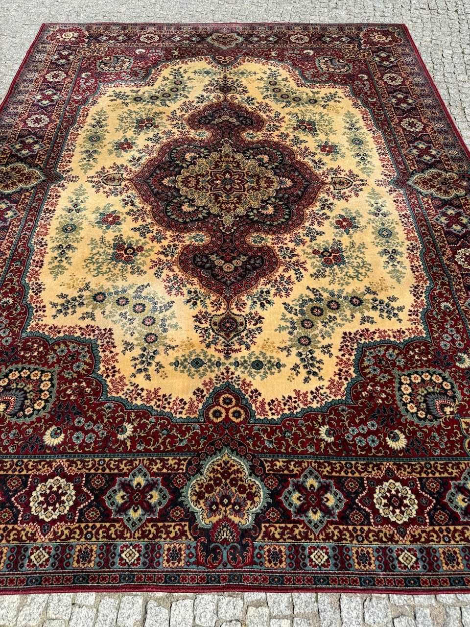 Wełniany dywan wzór perski od Kirman Super 350x250 galeria 6 tys