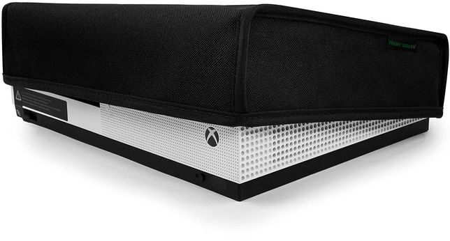 Xbox One S (Slim Model) Dust Cover by Foamy Lizard (Made in USA)
