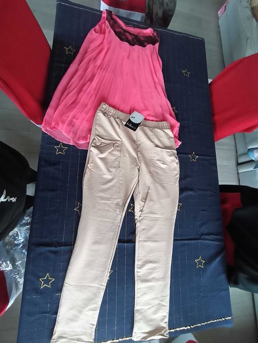 Spodnie L/XL + bluzeczka
