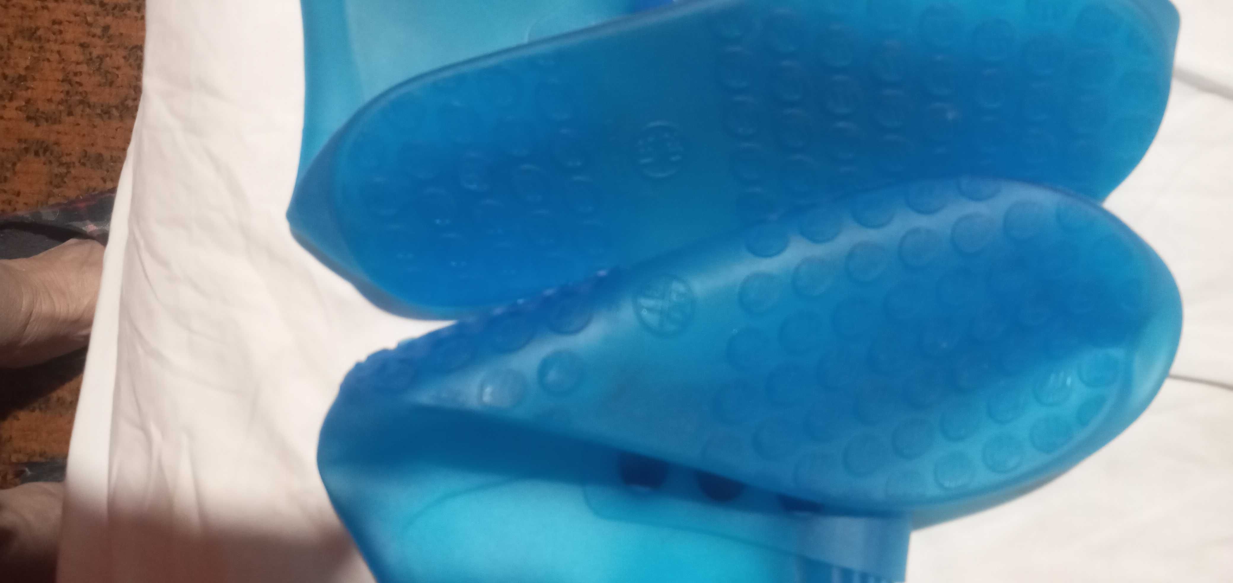 Бахилы силиконовые новые от намокания обуви  детские