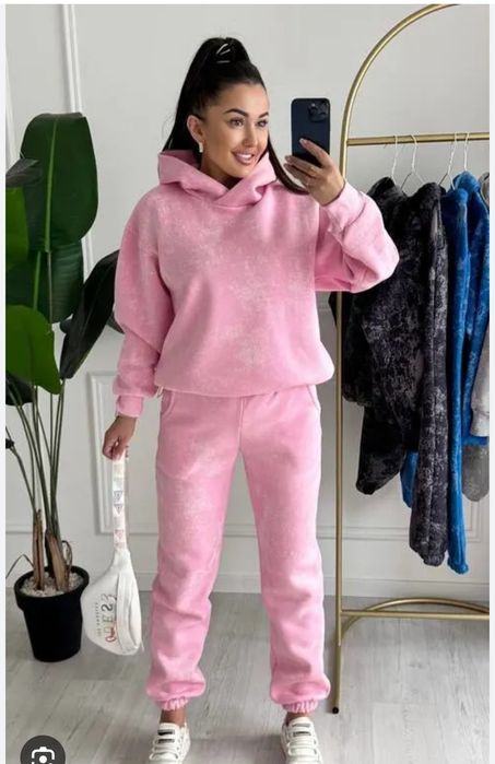 Костюм женский тёплый зима(тринитка на флисе)р44-46)