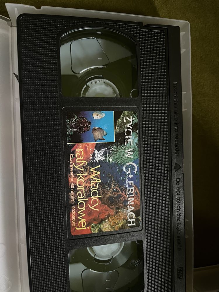 Życie w głębinach 3 kasety VHS