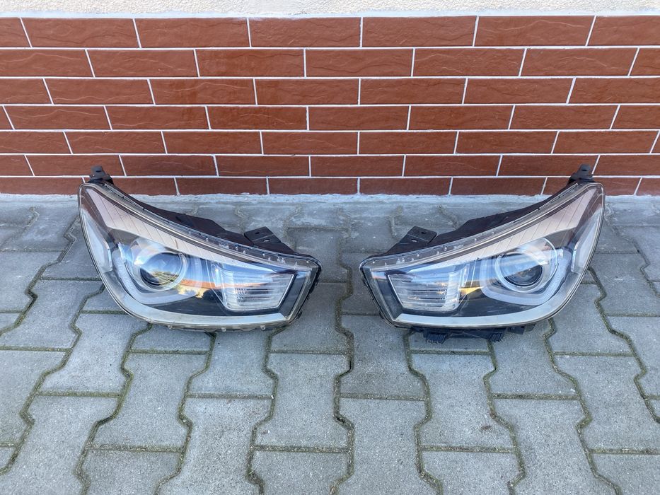 Lampy Kia Rio 4 IV Soczewka Led Komplet