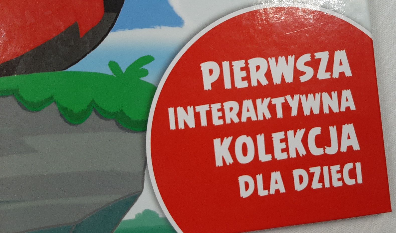 Zestaw Książka interaktywna i Angry Bird Red