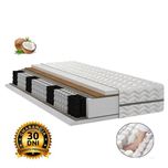 Materac Kieszeniowy sprężynowy 140x200 Kokos PREMIUM 24cm Pocket H3/H4