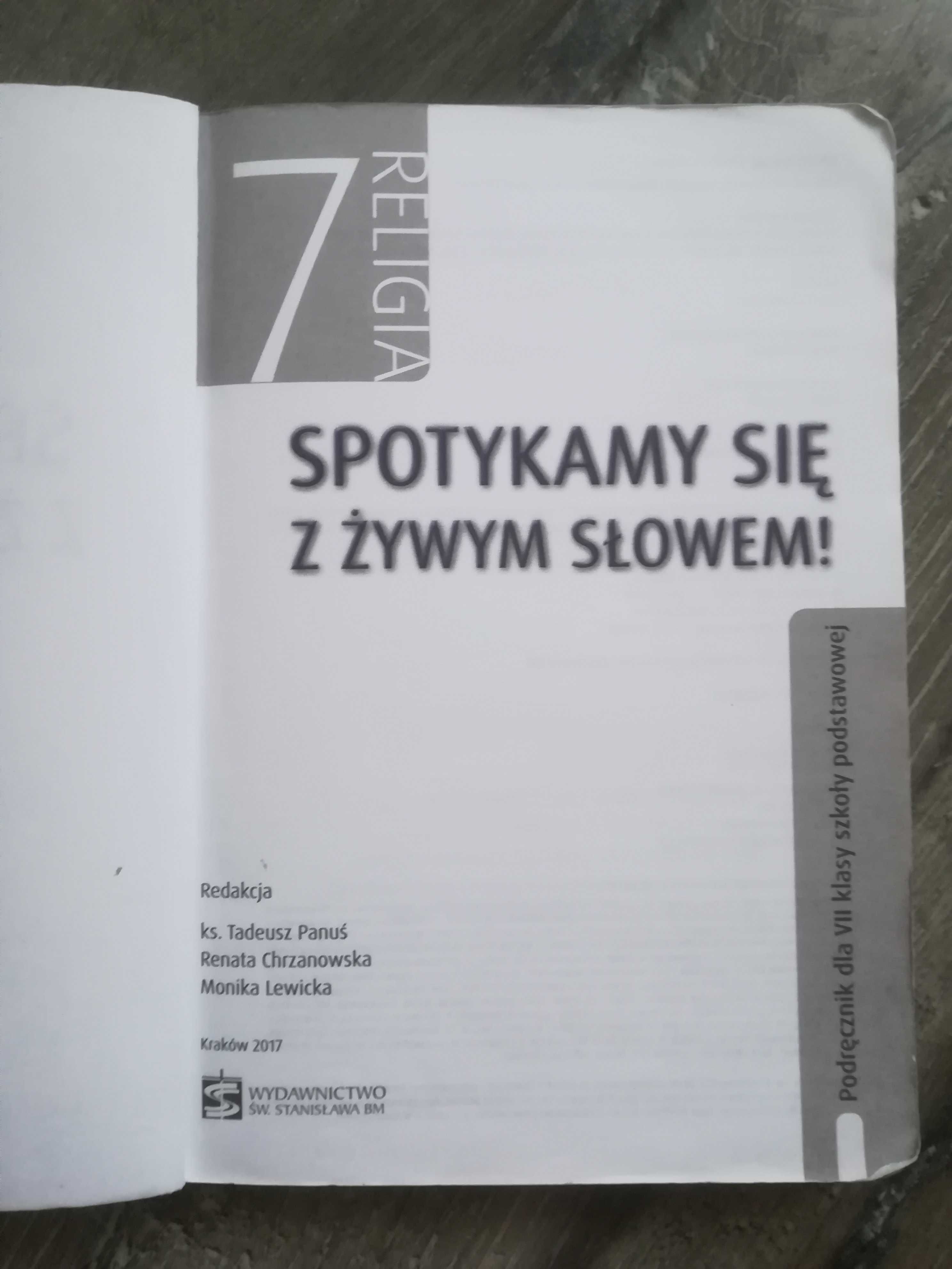 Religia klasa 7, Spotykamy się z żywym słowem