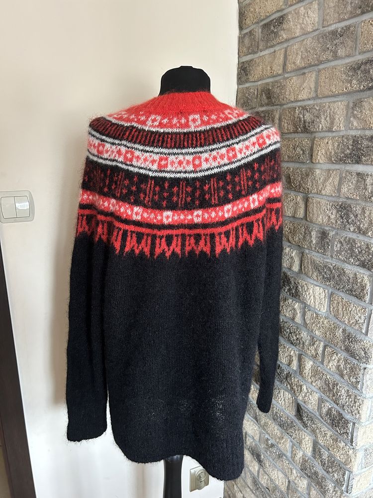 Moherowy sweter H&M rozmiar M moher wełna