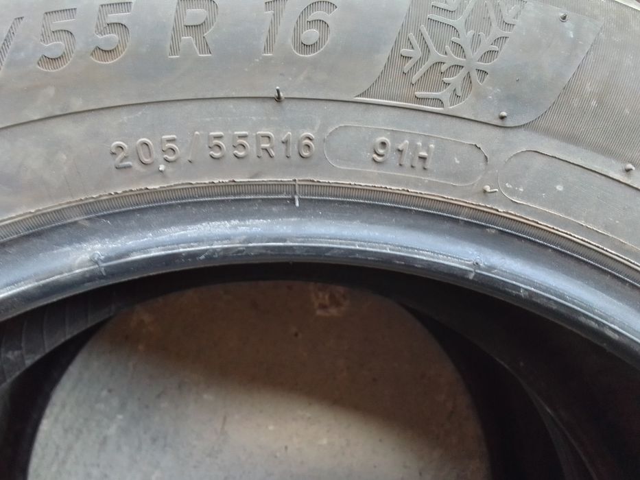 Cena za 2 Opony zimowe 205/55r16 MICHELIN 2022r