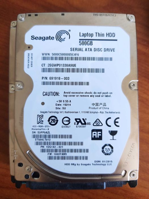 Dysk Seagate Laptop Thin HDD 500 GB 2,5