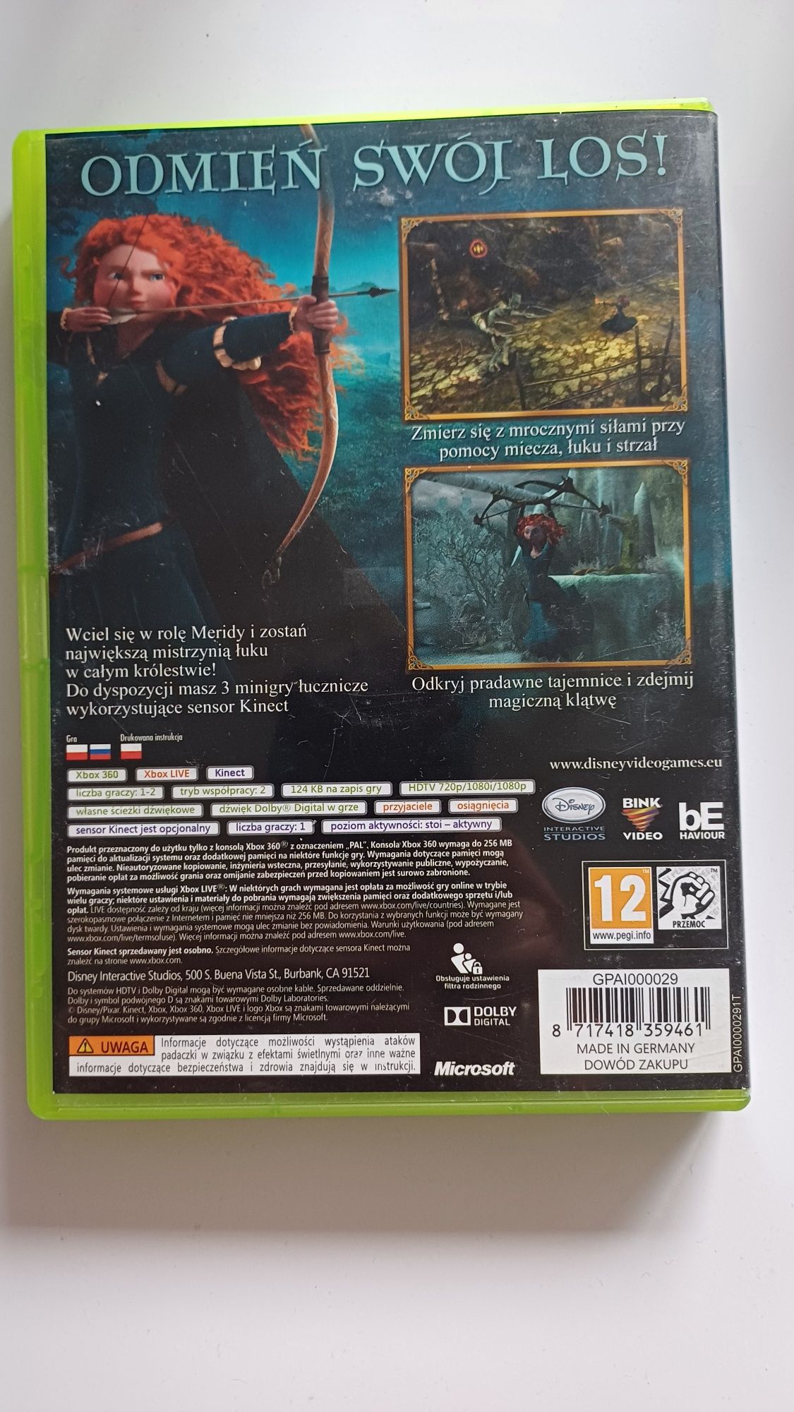 Merida Waleczna xbox 360 PL