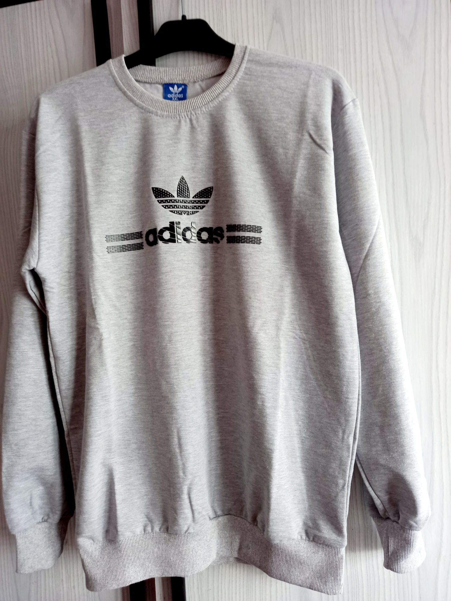 Bluza młodzieżowa (nowa) tunika bawełniana szara - rozmiar L- XXL