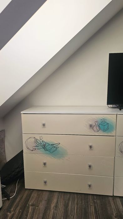 Komoda dla dziewczynki