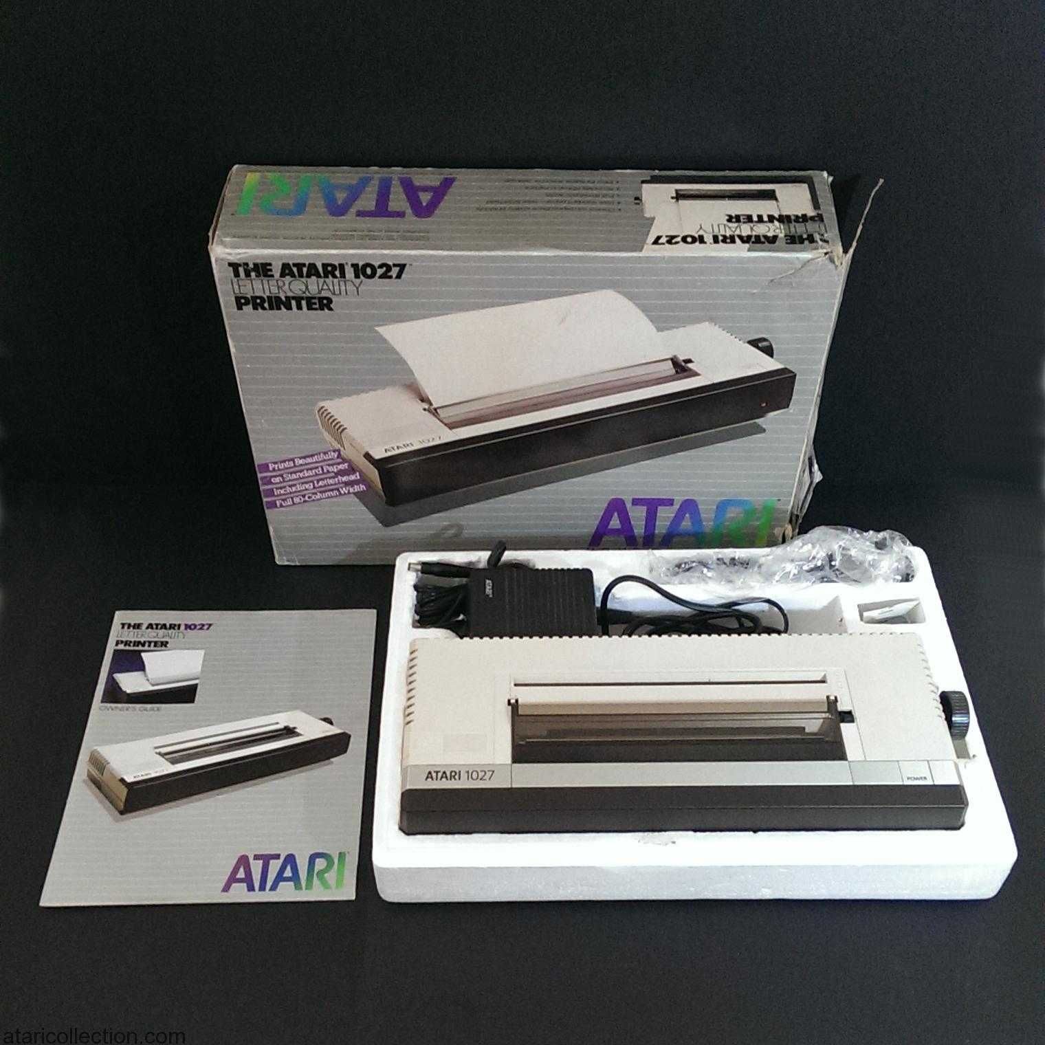 Impressora Atari 1027 em caixa e estado original