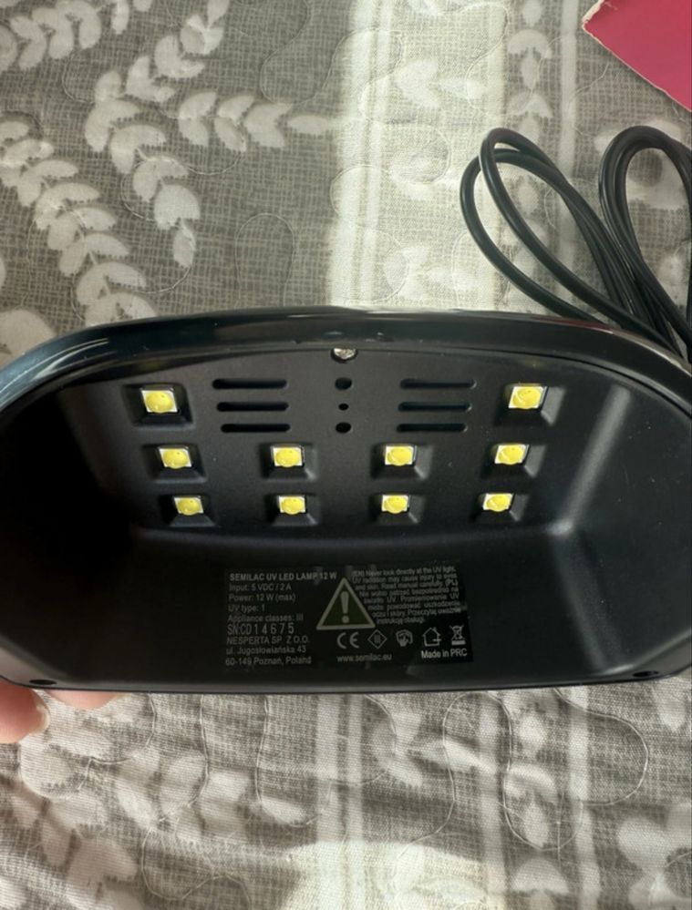 Semilac lampa UV LED 12W