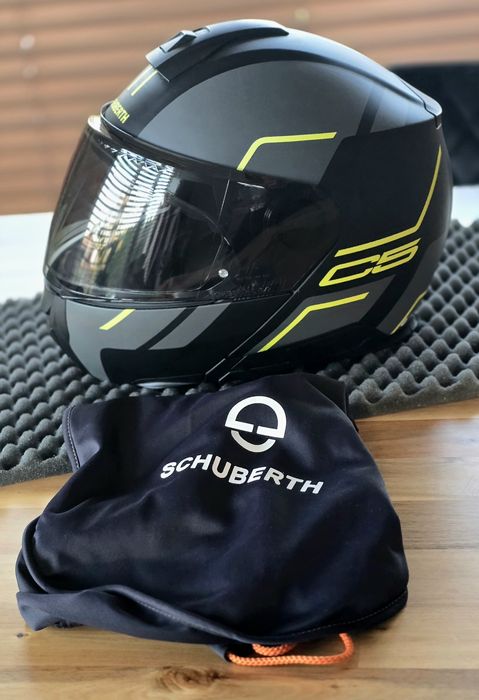 Kask szczękowy Schuberth C5 MASTER YELLOW rozm. XL