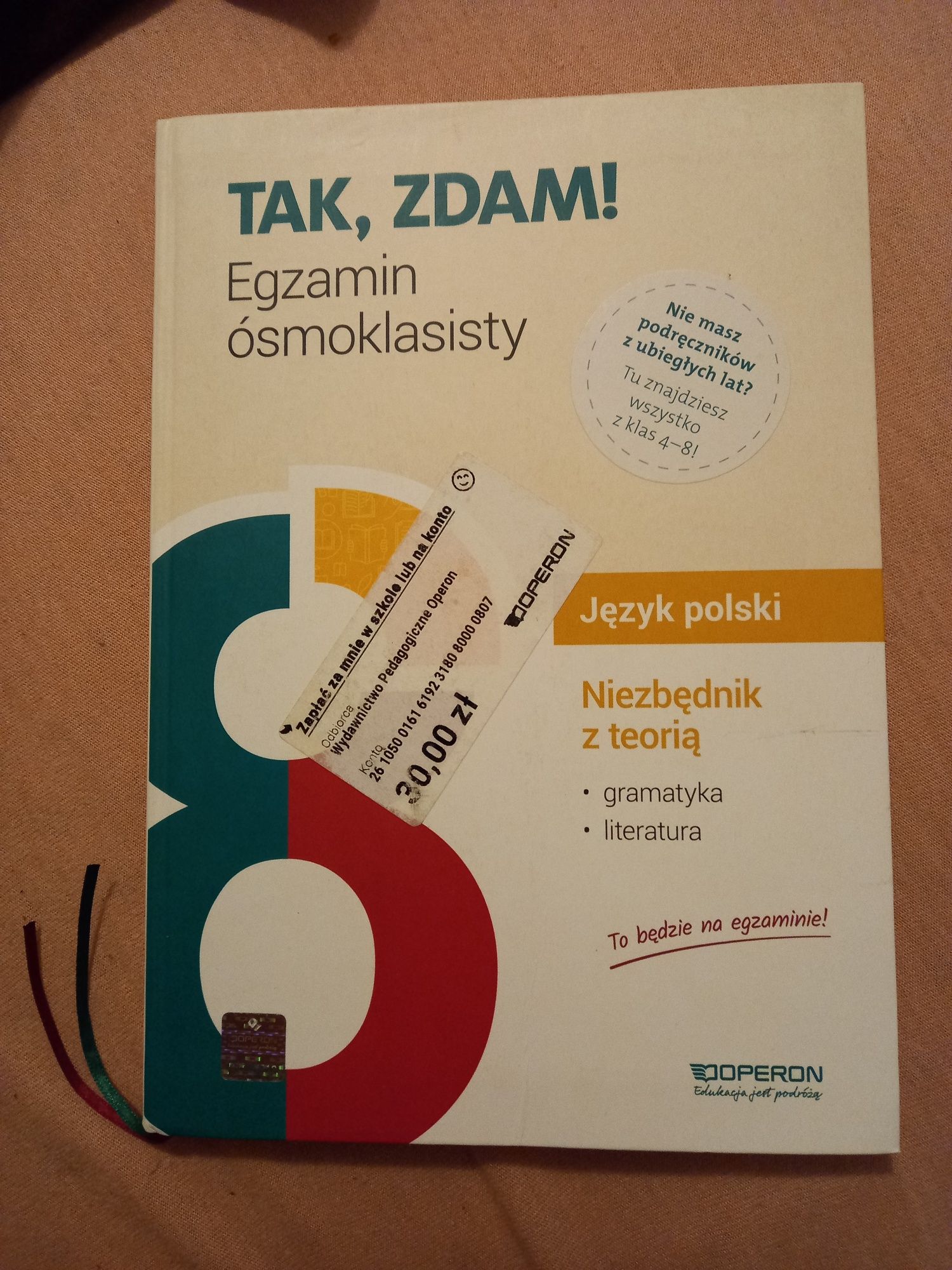 Nowy Tak,Zdam! Egzamin Ósmoklasisty