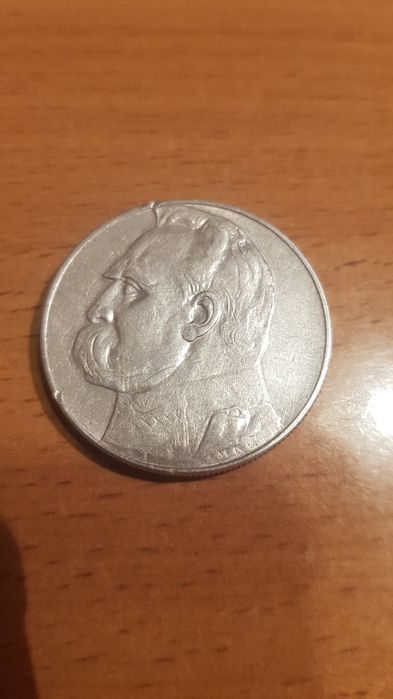 Srebrna moneta 10 zł  Piłsudski 1935