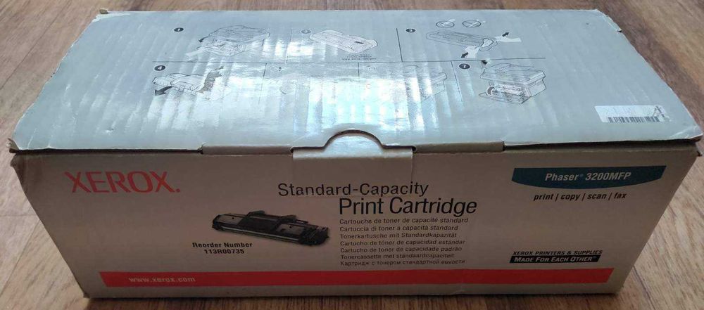 Новий запечатаний картридж Xerox Phaser 3200MFP (113R00735)