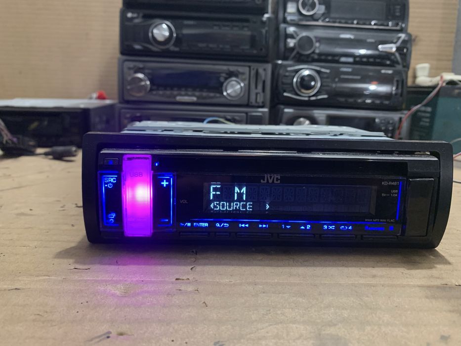 Магнітола автомагнітола JVC KD-R481
