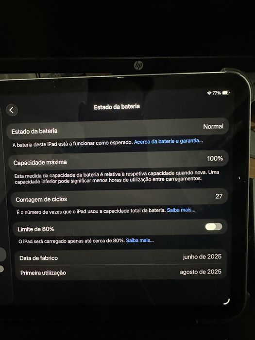 Ipad (A16) WI-FI 128gbs SO VENDA