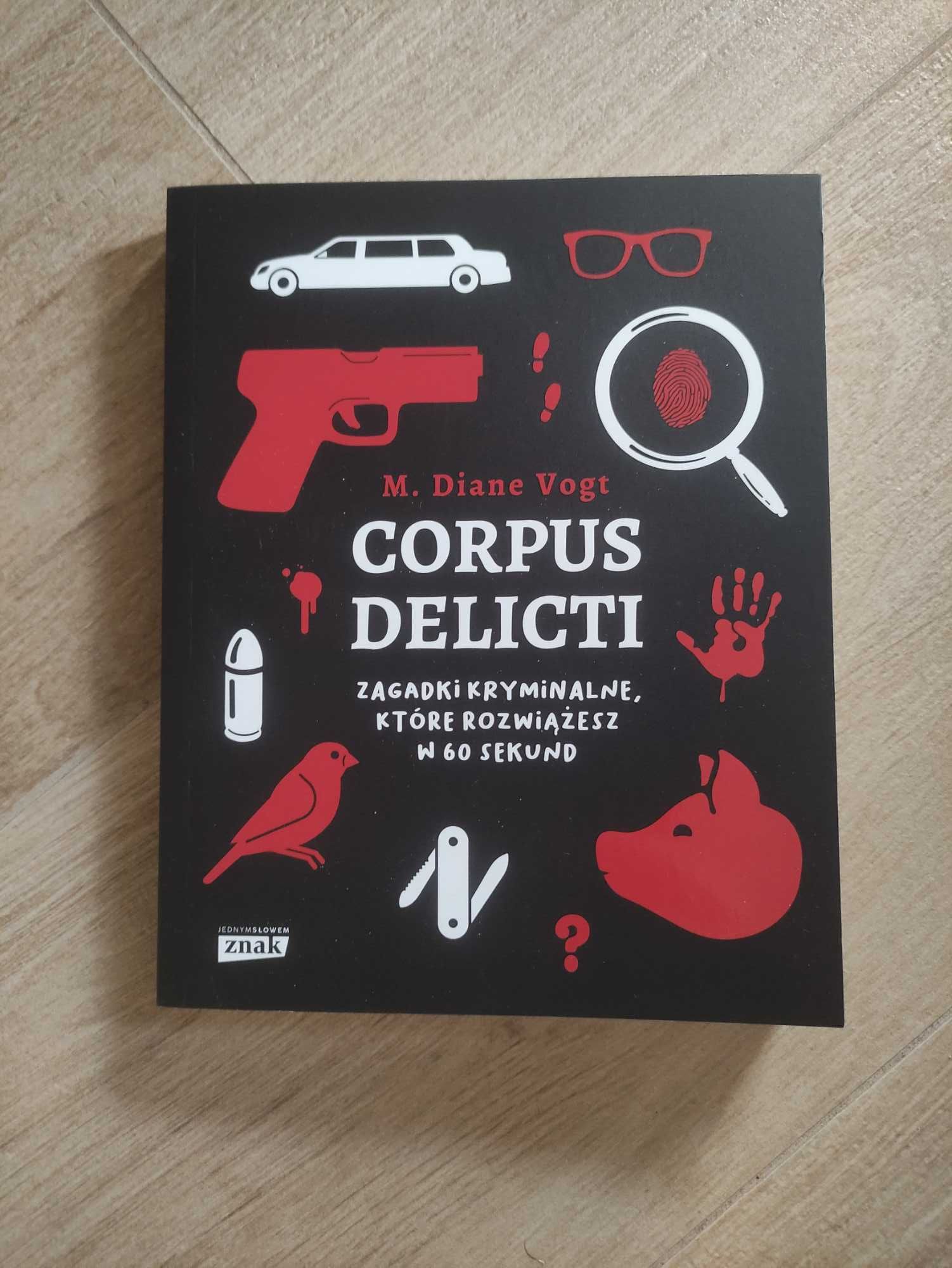 Książka z zagadkami "Corpus delicti"