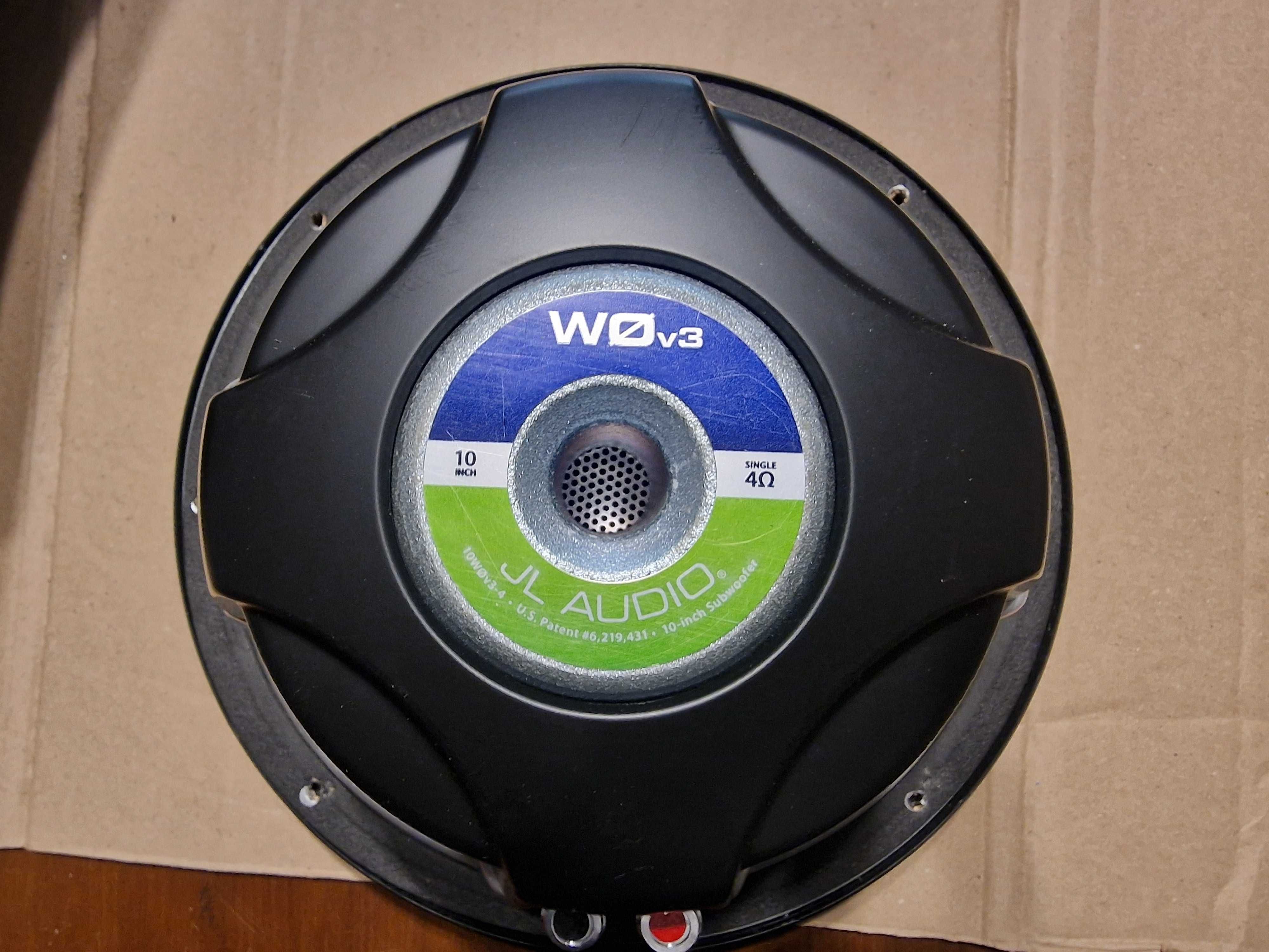 subwoofer JL Audio 10” (25 cm)