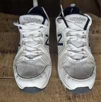 Buty New Balance 608 v3 Low Leather Trainers MX608V3W White/Navy