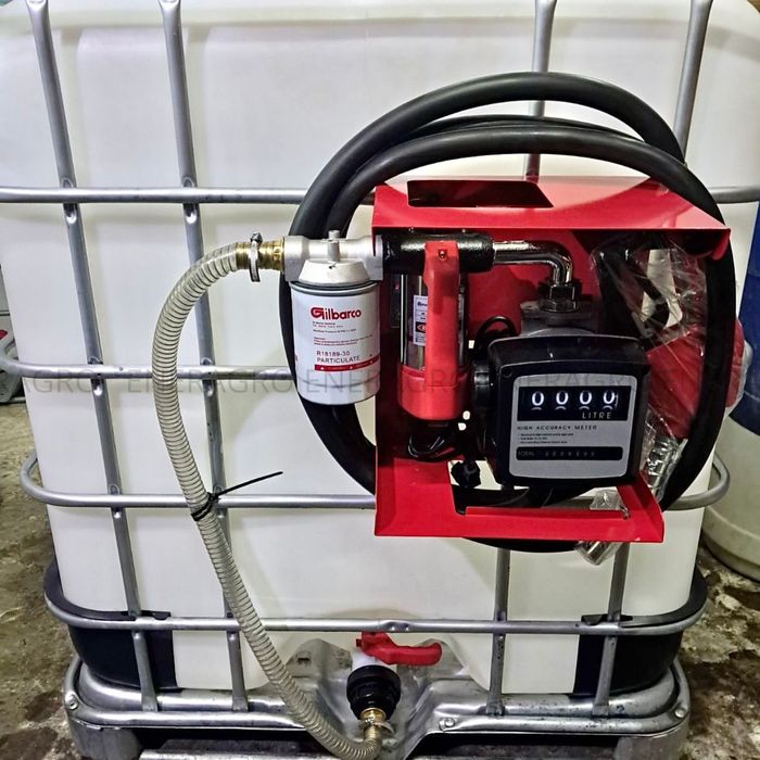 Єврокуб Міні Азс, 1000 літрів резервуар, заправна станція 12 вольт