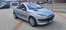 Peugot 206 cc Cabrio 1.6 bezyna 109km Niski przebieg Zadbana