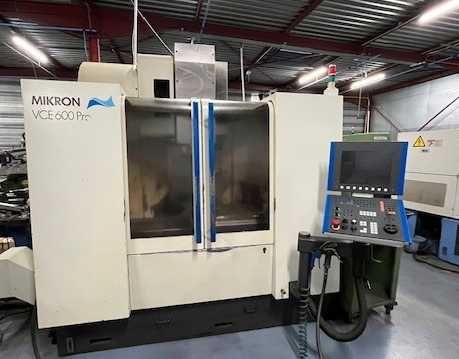 Frezarka CNC Mikron model VCE 600Pro